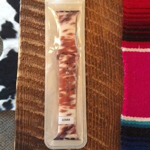 Cowhide watchband